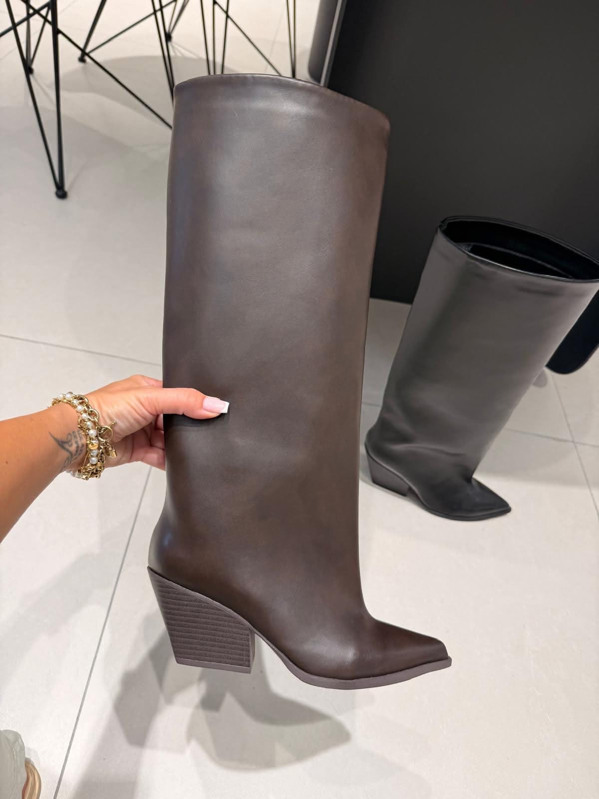 Pikad saapad Seteva Leather