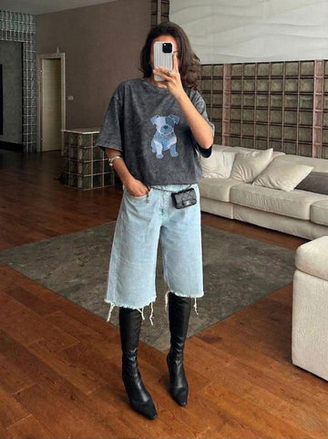 Marškinėliai Denim