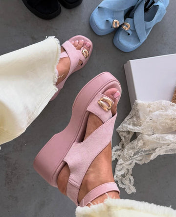 Basutės Cavola Platform Suede