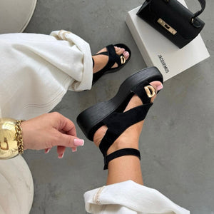 Basutės Cavola Platform Suede